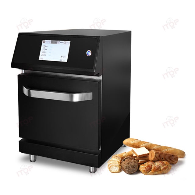 17L High Efficient Single Double Magnetron High Speed Electric Hot Air Microwave Speed Oven Pizza Oven