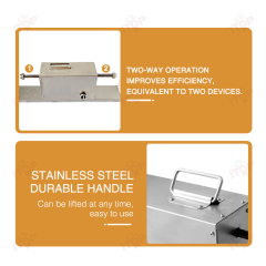 2 Groups Curly Fries Potato Twist Machine Screwdriver Potato Tower Spiral Potato Chip Twist Hot Dog Machine