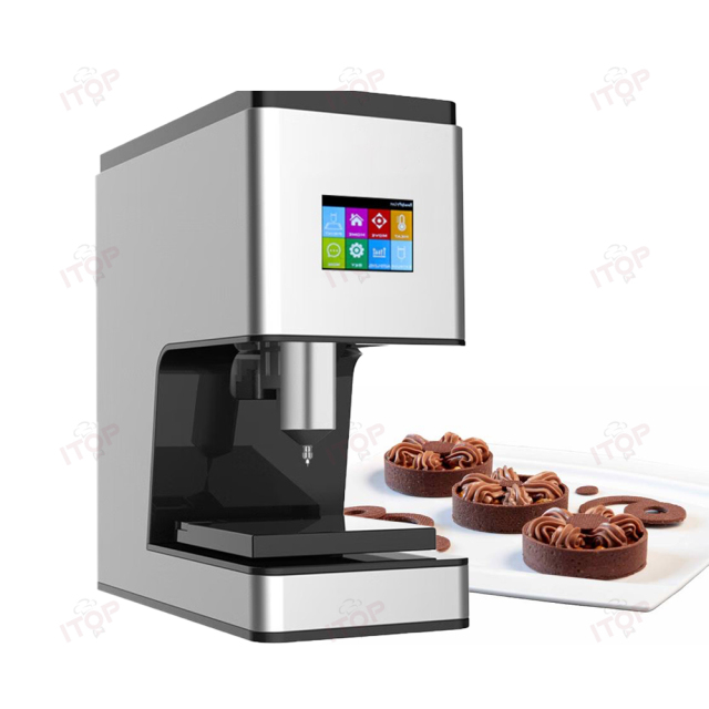 Intelligent Center Hollow Chocolate Food Ball Forming Making Machine 3d Printer Machine Funny 3d Sweet Chocolate Mold Maker