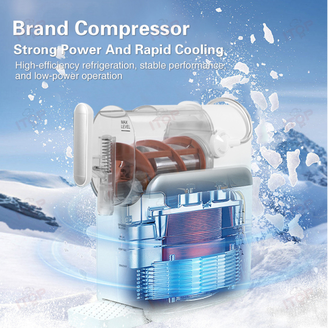 200w Household Ice Slush Frozen Drink Maker Multiple Blending Slushy Mixer 2l Slushie Maker