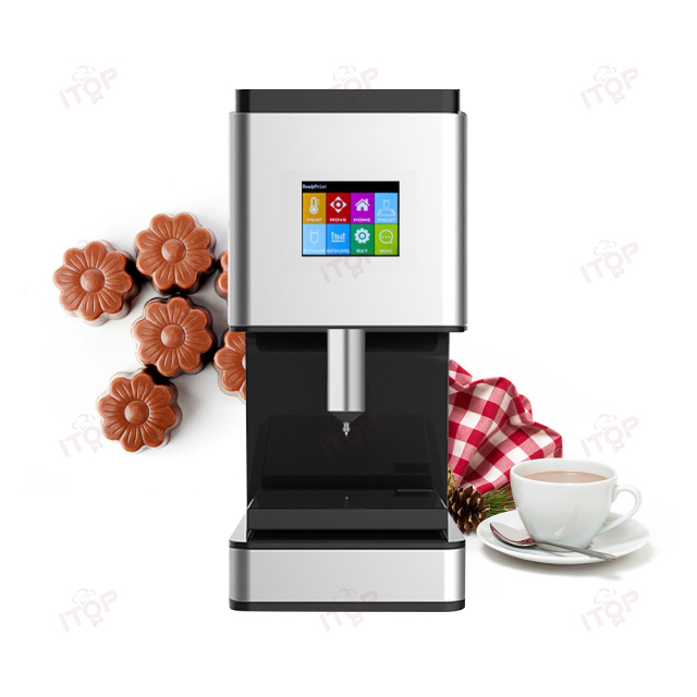 Intelligent Center Hollow Chocolate Food Ball Forming Making Machine 3d Printer Machine Funny 3d Sweet Chocolate Mold Maker