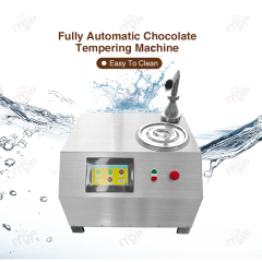 With Cooling Compressor Chocolate Temper Machine Chocolate Automatic Stirring Heating Melting Mixing Spraying Cooling Machine