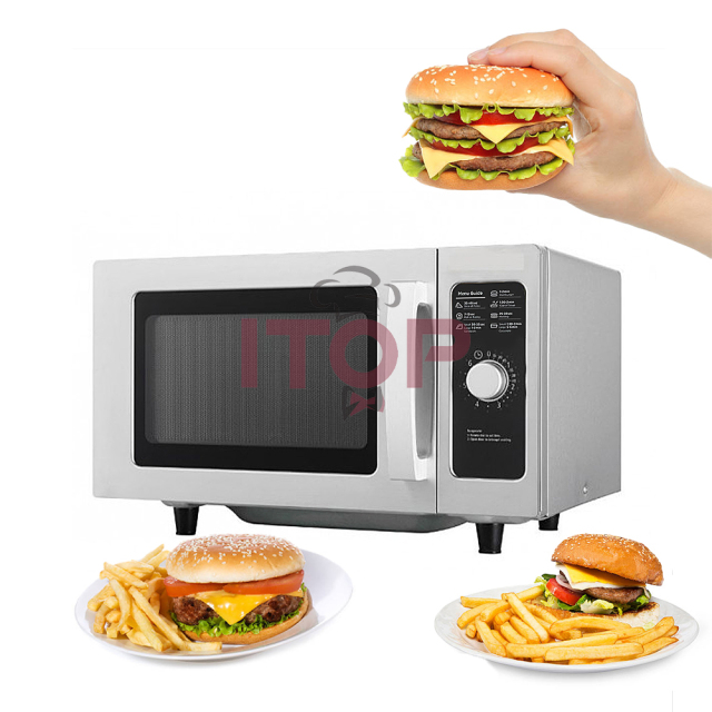 Counter Top Microwave Oven Convention 25L Commercial Microwave Oven 1000W Forno De Microondas