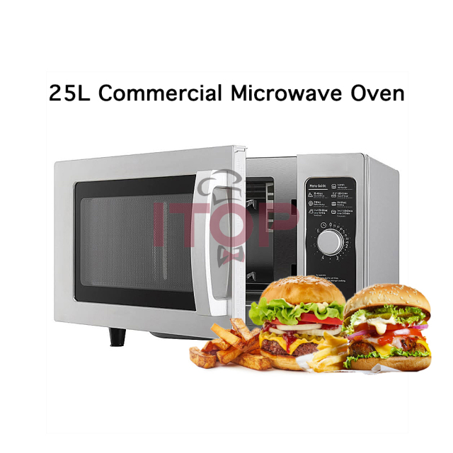 Counter Top Microwave Oven Convention 25L Commercial Microwave Oven 1000W Forno De Microondas