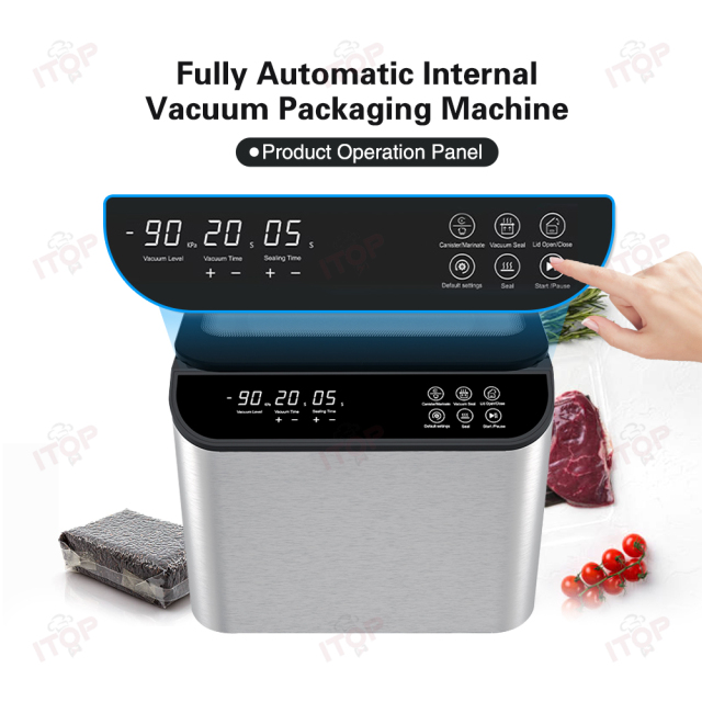 220v 110v 300*8mm Sealing Bar Automatic Commercial Vacuum Packaging Machine Automatic Sealing Machine