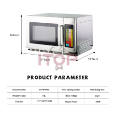 34L Large Capacity Easy Operation Precise Control Protection Automatic Microwave Convection Oven