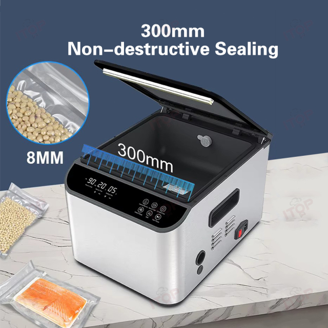 220v 110v 300*8mm Sealing Bar Automatic Commercial Vacuum Packaging Machine Automatic Sealing Machine
