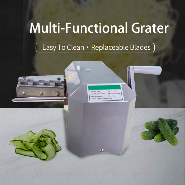 Manual Vegetable Cutter Potato Shredder Grater For Onion Processing Vegetable Processing Plant