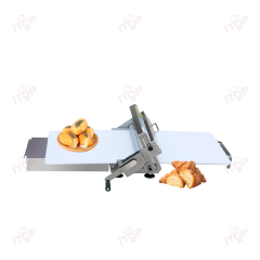 Stainless Steel Roller Manual Dough Sheeting Rolling Machine Croissant Pastry Bread Dough Sheeter