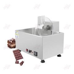 6l-14l Heavy Duty Stainless Steel Commercial Chocolate Melting and Mixing Machine Chocolate Tempering Pot With Rotation Roller