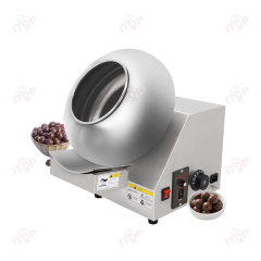 110v 220v Commercial Electric Heating Chocolate Almond Nut Coating Machine Peanut Sugar Coating Rounding Drying Machine