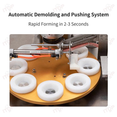 Egg Shortcrust Pastry Tartlet Press Machine Waffle Egg Tart Shell Maker Foil Egg Tart Shell Cup Moulding Pressing Machine