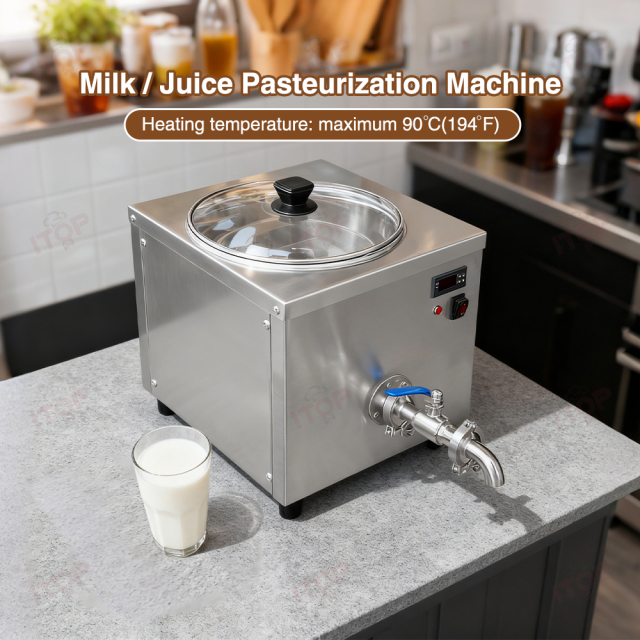 High Speed Yogurt Pasteurization Machine Best Price 14l Milk Pasteurizer Pasteurizadora Manufacture