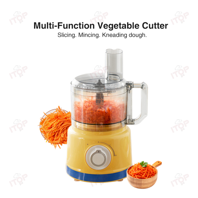 Multi-functional Electric Household Fruit Vegetable Chopper Slicer Cutter Shredder With Meat Grinder Dough Mixer Function