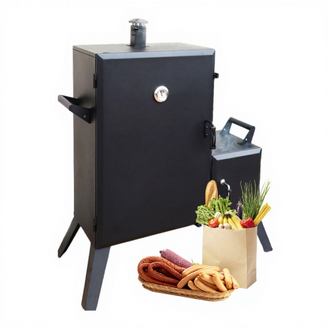 Bacon Ham Herring Meat Smoker Grills Outdoor Vertical Offset Charcoal Smoker Barbecue Grill