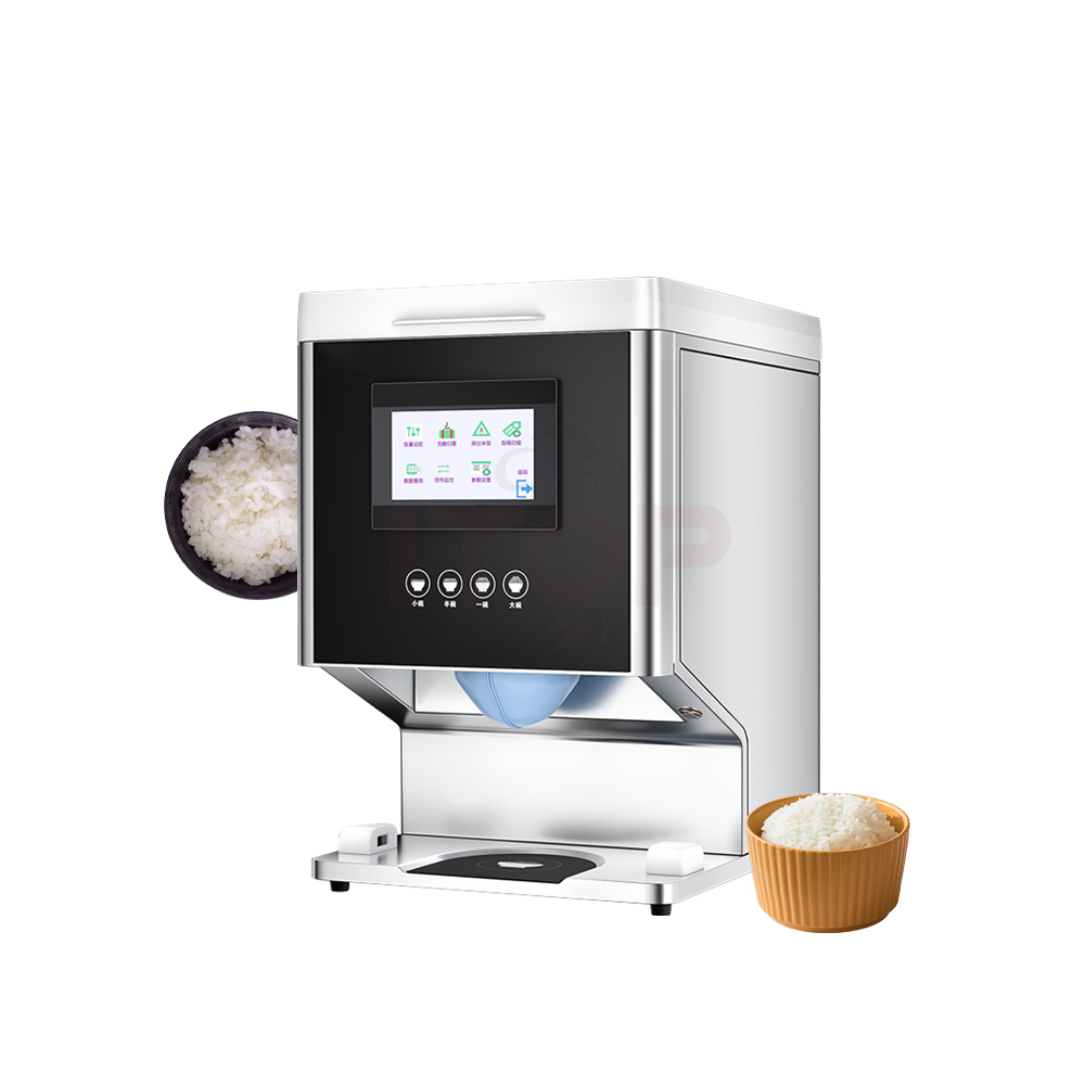 Commercial Tabletop Rice Dispenser Intelligent Kitchen Equipment Fully Automatic Canteen Cooked Rice Dispenser