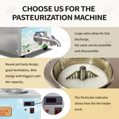 High Speed Yogurt Pasteurization Machine Best Price 14l Milk Pasteurizer Pasteurizadora Manufacture