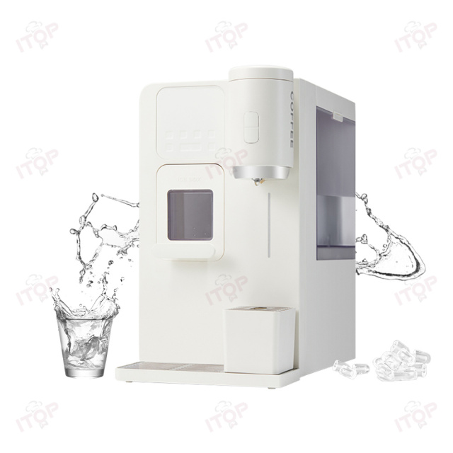 3 Seconds Quick Heat Hot Runner System Domestic Touch Screen Countertop Water Purifier With Ice Maker Function