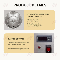 High Speed Yogurt Pasteurization Machine Best Price 14l Milk Pasteurizer Pasteurizadora Manufacture