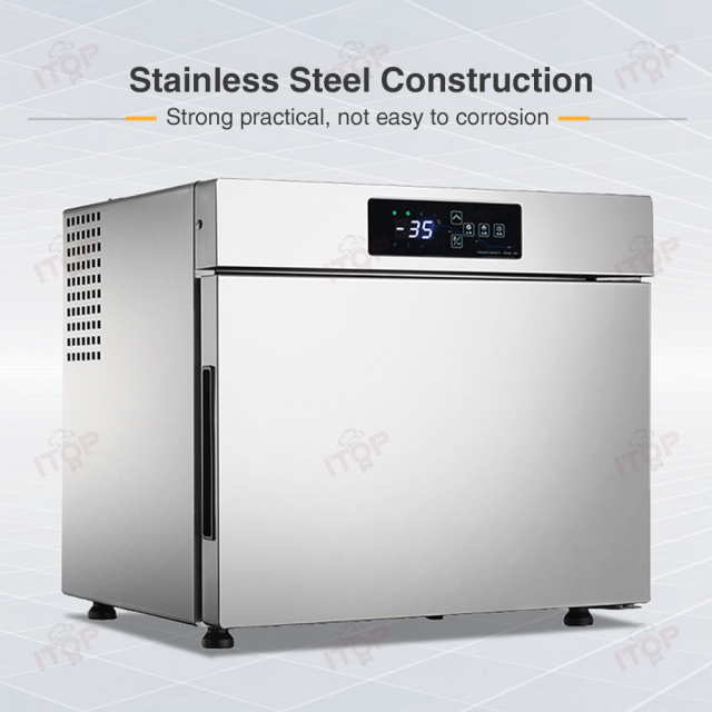 32l 48l Commercial Mini Blast Freezer Chiller Household Restaurant Hotels Use Electric Fast Shock Freezer For Ice Cream