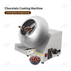 110v 220v Commercial Electric Heating Chocolate Almond Nut Coating Machine Peanut Sugar Coating Rounding Drying Machine