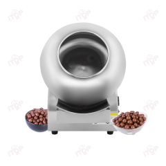 110v 220v Commercial Electric Heating Chocolate Almond Nut Coating Machine Peanut Sugar Coating Rounding Drying Machine