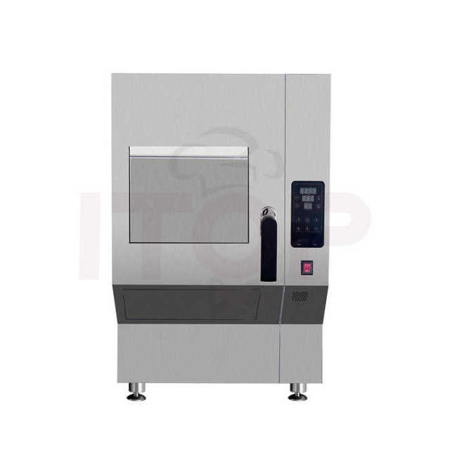 Automatic Commercial Smokeless Deep Fryer 8-Stage Electronic Purifier Activated Carbon Deodorization Ventless Equipment 380-420V