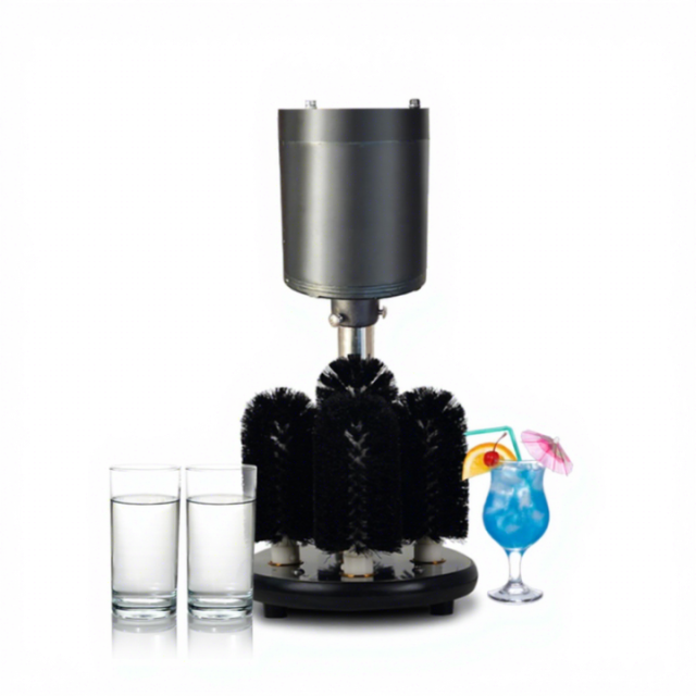 Glass Cup Washing Machine Bar Equipment Brush Cup Cleaner Hotel Kitchen Glass Cup Cleaning Machine