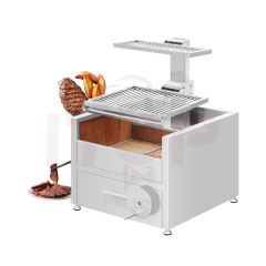 Table Top Design Double-tier Grill Commercial Barbecue Factory Supplies Gaucho Grill Santa Maria Adjustable Grill