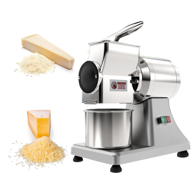 40kg/h Rotary Cheese Grater Stainless Steel Rotary Walnut Crusher Shredder Kitchen Grinder For Nuts Biscuits Chocolate