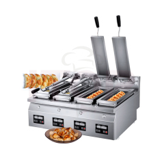 Dumpling Gyoza Frying Machine Automatic Stainless Steel Gyoza Dumpling Cooker