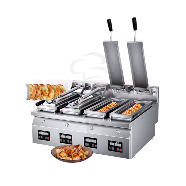 Dumpling Gyoza Frying Machine Automatic Stainless Steel Gyoza Dumpling Cooker