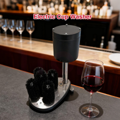 Glass Cup Washing Machine Bar Equipment Brush Cup Cleaner Hotel Kitchen Glass Cup Cleaning Machine