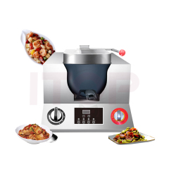 U-shape Commercial Intelligent Stainless Steel 304 Gas Heating Adjustable Height Automatic Cooking Machine