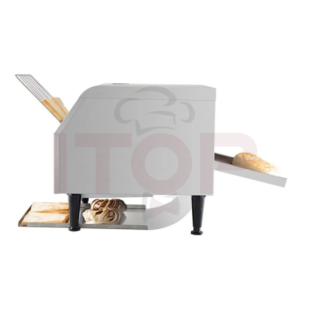 Commercial Heavy-duty Stainless Steel Conveyor Toaster 350 Slices/hour Industrial Electric Toasters