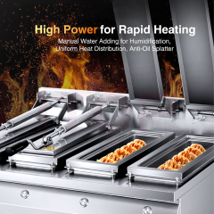 Dumpling Gyoza Frying Machine Automatic Stainless Steel Gyoza Dumpling Cooker