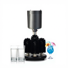 Glass Cup Washing Machine Bar Equipment Brush Cup Cleaner Hotel Kitchen Glass Cup Cleaning Machine