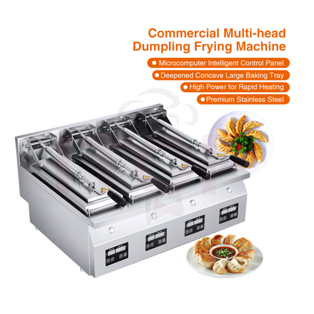 Dumpling Gyoza Frying Machine Automatic Stainless Steel Gyoza Dumpling Cooker