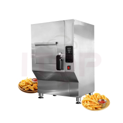 Automatic Commercial Smokeless Deep Fryer 8-Stage Electronic Purifier Activated Carbon Deodorization Ventless Equipment 380-420V