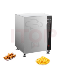 Stainless Steel Countertop Auto Lifting Commercial Deep Fryer 5-Stage Purification 4500W Temperature Control