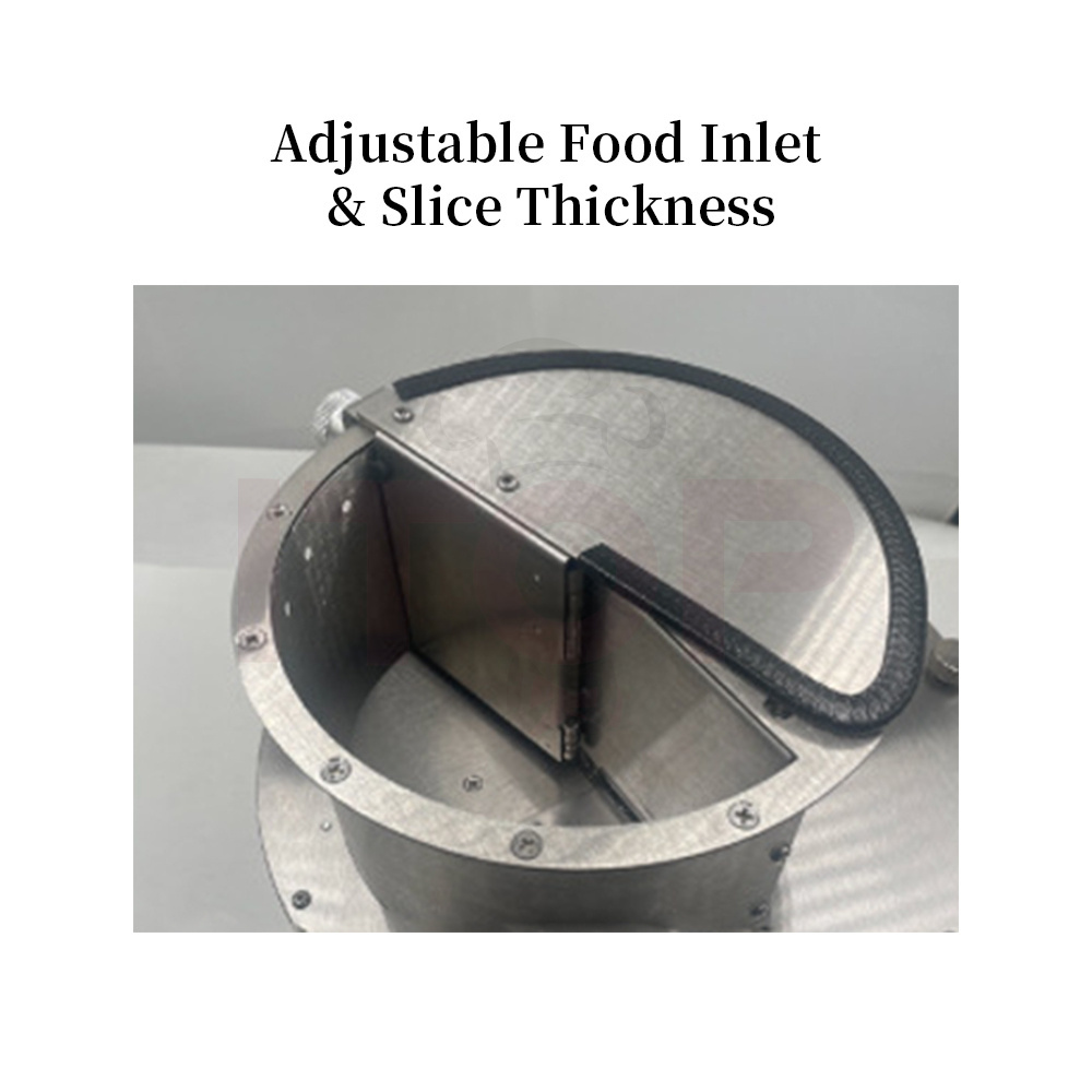 Vegetable Cutting Machine 3mm Shredding and Adjustable Thickness Slicer Machine 110v 220v