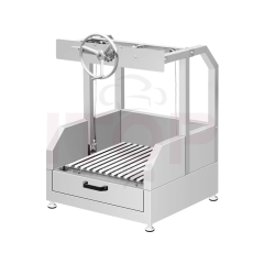 Adjustable Height Outdoor Stainless Steel Santa Maria Argentine Grill Premium Bbq Equipment  Charcoal Bbq