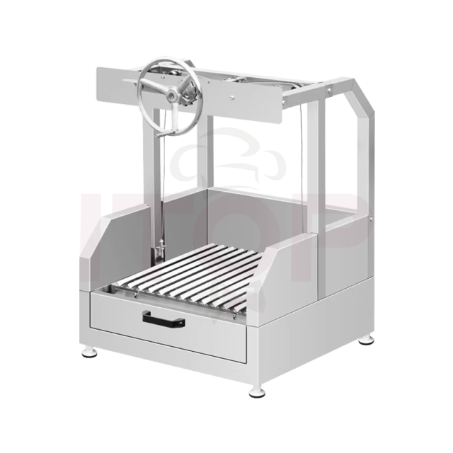 Adjustable Height Outdoor Stainless Steel Santa Maria Argentine Grill Premium Bbq Equipment  Charcoal Bbq