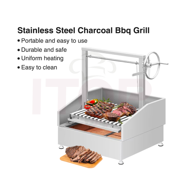 Stainless Steel Outdoor Bbq Parrilla Charcoal Bbq Grill Santa Maria Grill Charcoal Argentine Grill