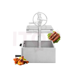 Stainless Steel Argentina Charcoal Bbq Grill Machine Multi Purpose Villa Courtyard Outdoor Party Barbecue Machine