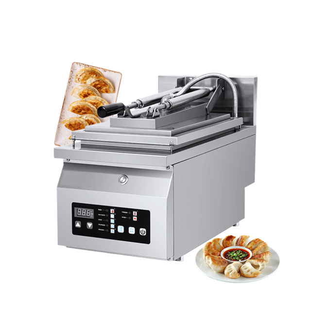 Automatic 304 Stainless Steel Gyoza Dumpling Cooker Fried Rice Dumpling Cook Machine Empanada Griller Machine Steak Griddle