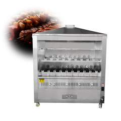 1.3m 1.5m 1.7m 2.0m Big Gas Brazil Barbecue Machine Brazilian Rodizio Machine With Auto Flip Roller
