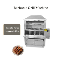 Hotel Restaurant Vertical Stainless Steel Commercial Automatic Meat Rotisserie Electric Bbq Barbecue Grill Machine