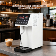 Commercial Intelligence Steam Milk Froth Machine 6L Steam Milk Bubble Machine Steam Boiling Water Machine