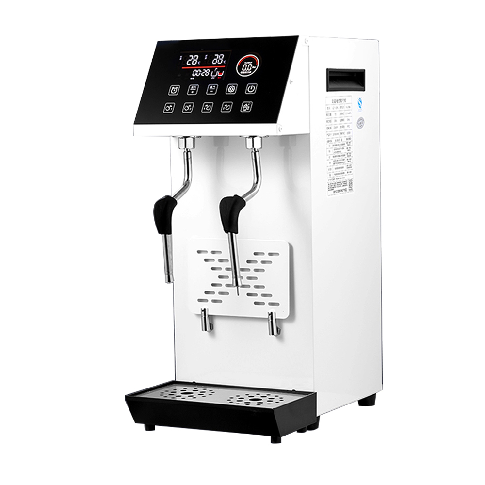 Commercial Milk Tea Shop Use Coffee Milk Steam Heating Automatic Electric Steam Milk Foam Machine With Water Dispenser